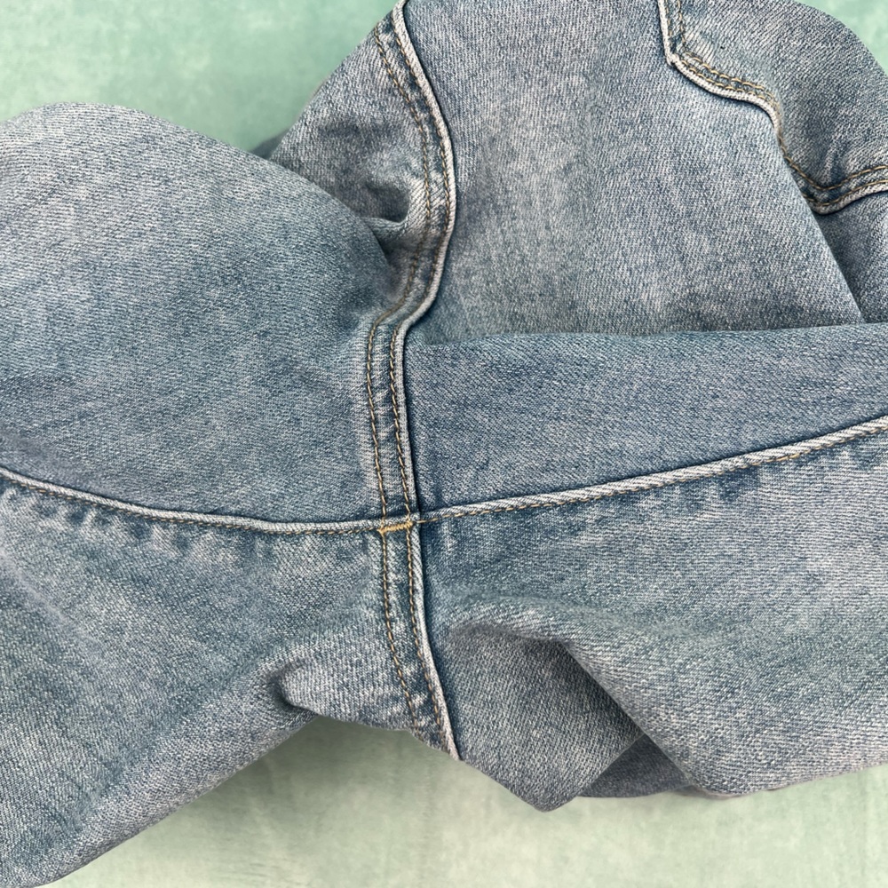 Bebe Rhinestone Denim 30 - Picture 12 of 12